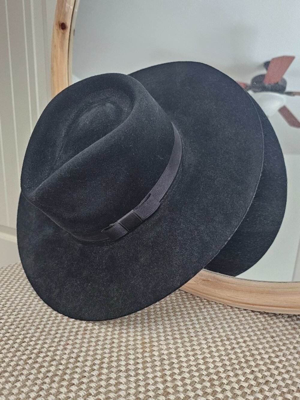 Black Velvet Hat
